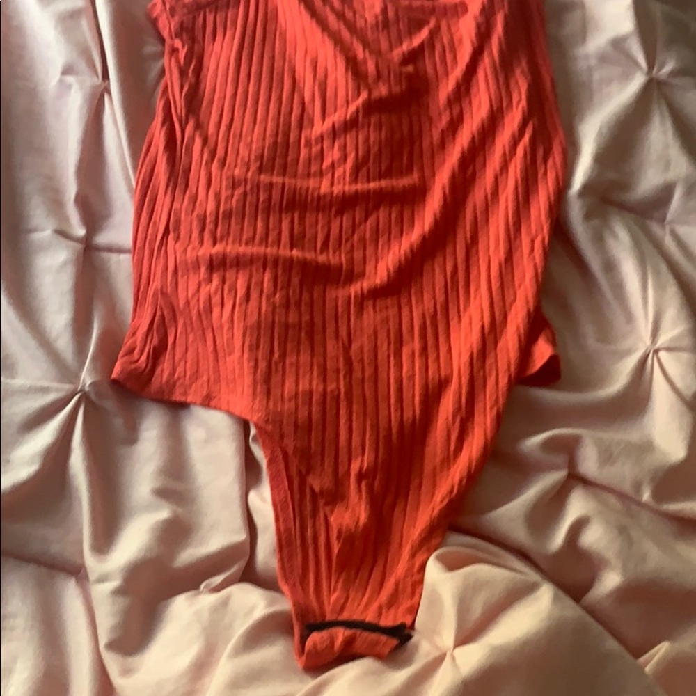 red body suit